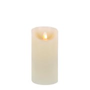 L & L Gerson LED Bisque Flameless Pillar Candle Indoor Christmas Decor 44610